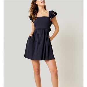 Francesca's Blue Mini Dress